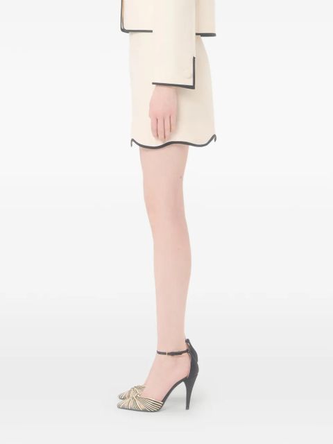 Valentino Garavani mini mini in crepe couture - Neutrals