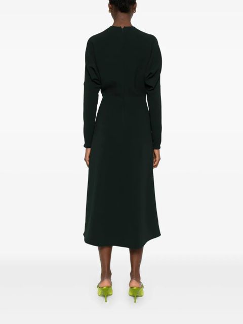 Victoria Beckham long sleeve dress - Green - zdjęcie produktu nr 2