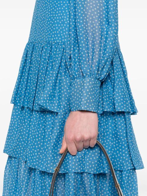 Valentino Garavani silk dress - Blue - zdjęcie produktu nr 2