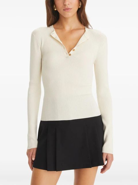 Tory Burch Henley jumper - White
