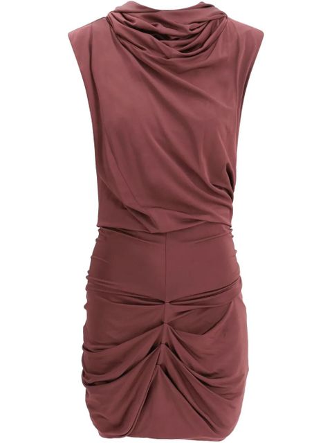 Magda Butrym draped mini dress - Red - zdjęcie produktu nr 1