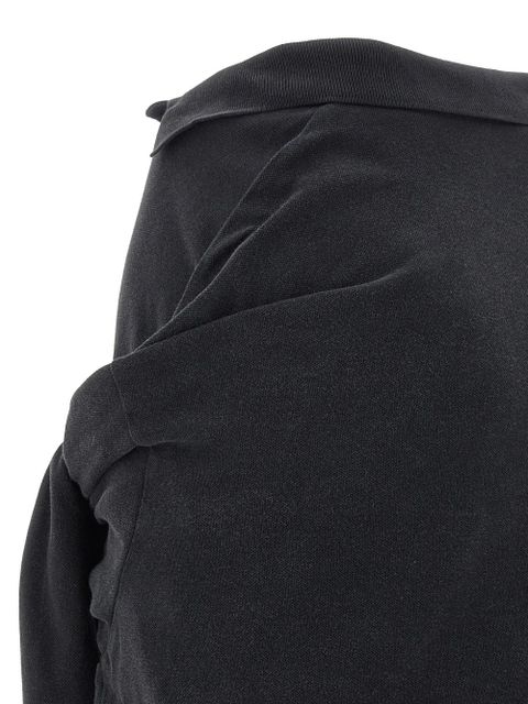 Balenciaga knotted mini polo skirt - Black