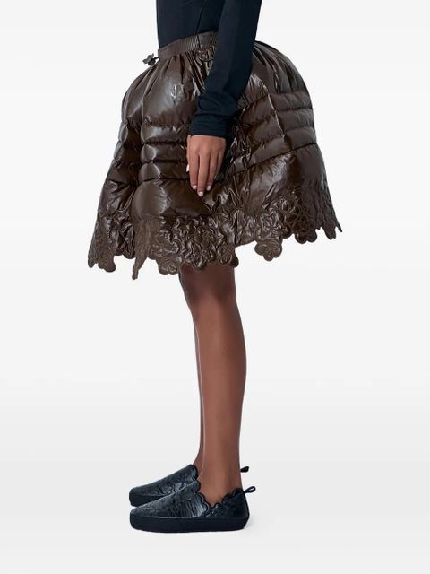 The North Face x Cecilie Bahnsen Elena quilted mini skirt - Brown - zdjęcie produktu nr 2