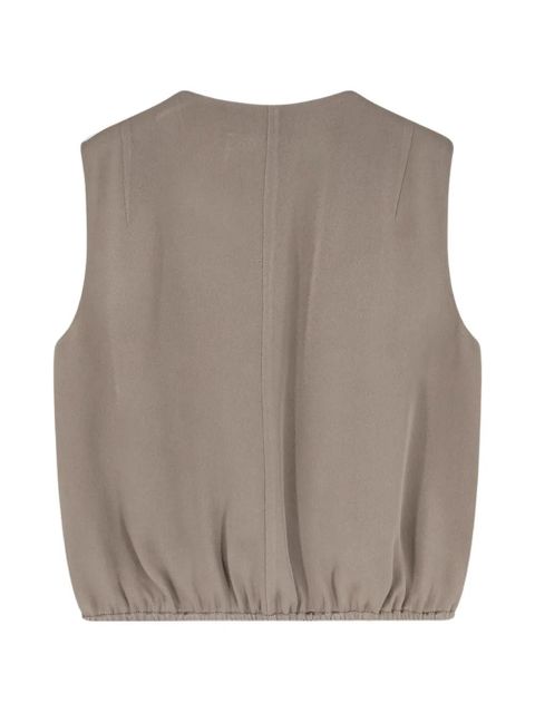 Alysi V-neck vest - Neutrals - zdjęcie produktu nr 2