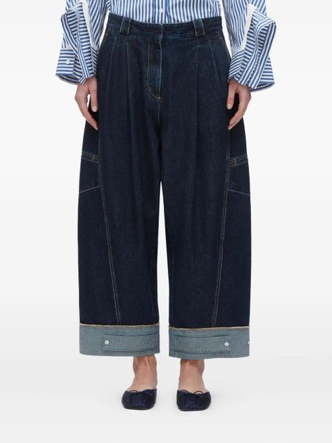 3.1 Phillip Lim panelled jeans - Blue