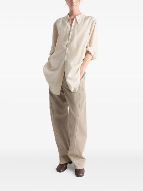 LEMAIRE chiffon shirt - Neutrals - zdjęcie produktu nr 2