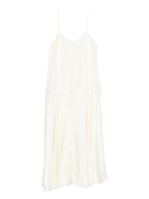 St. Agni silk twill slip dress - White - zdjęcie produktu nr 1