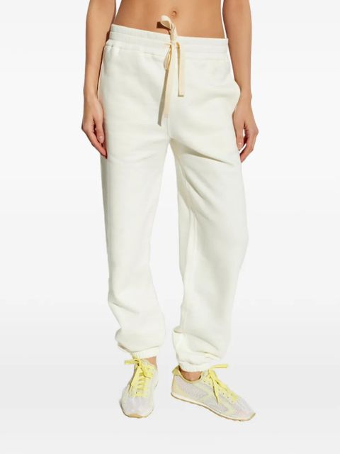 Jil Sander drawstring-detail cotton track pants - Neutrals