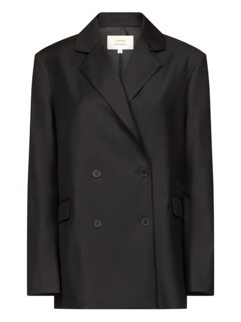 LouLou de Saison double-breasted notched lapels blazer - Black - zdjęcie produktu nr 1