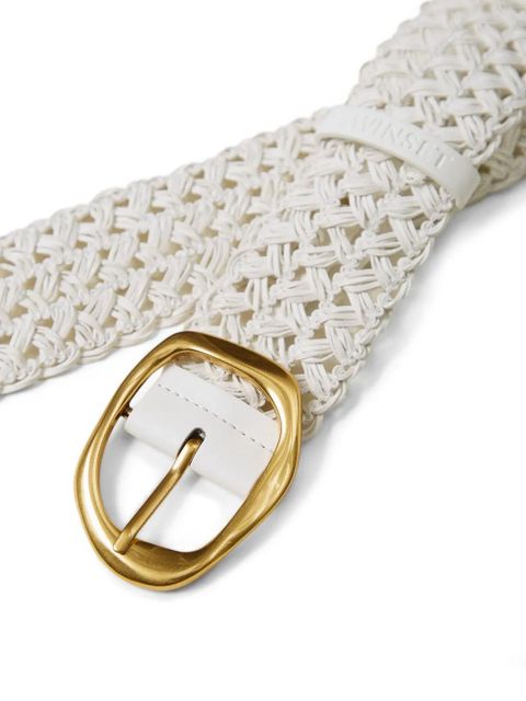 TWINSET interwoven-design belt - White - zdjęcie produktu nr 2
