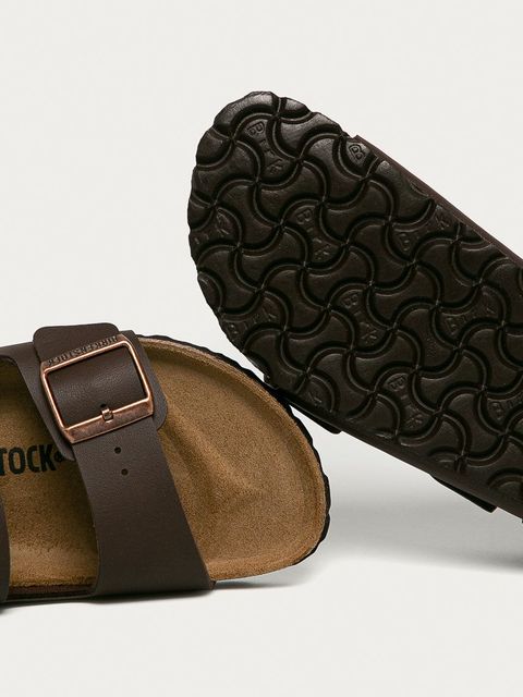 Birkenstock sandały Milano damskie kolor brązowy 34703
