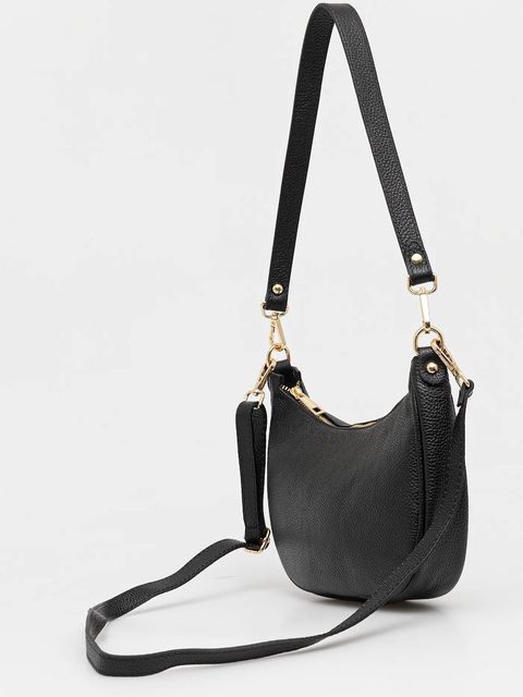 Answear.LAB torebka skórzana kolor czarny