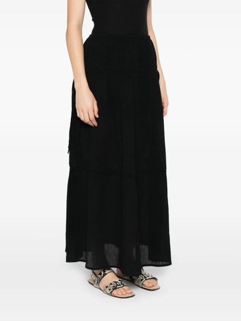TOTEME organic cotton skirt - Black