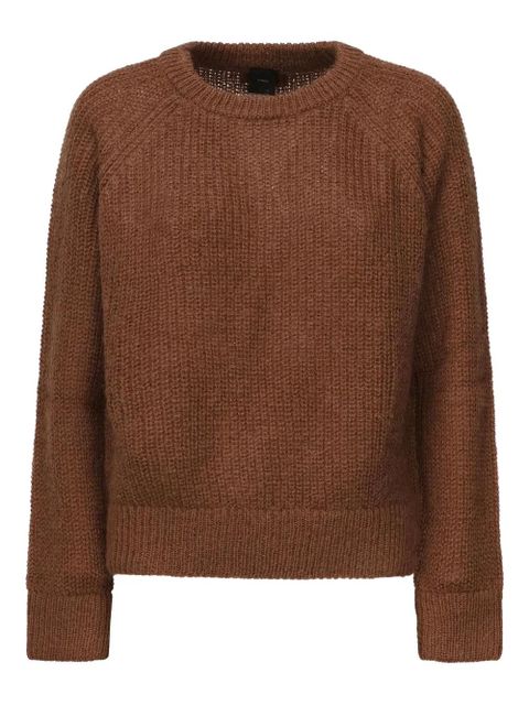 PINKO crew-neck long-sleeve sweater - Brown - zdjęcie produktu nr 1