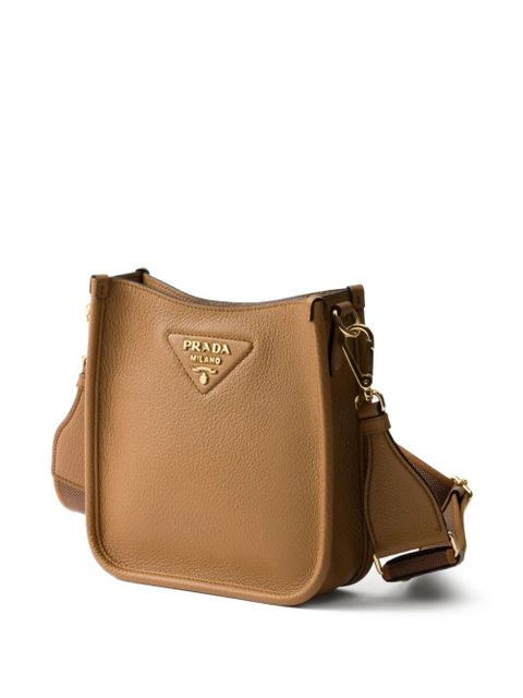 Prada mini leather shoulder bag - Brown