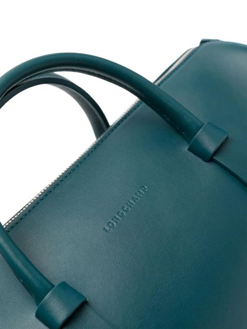 Longchamp large Daylong leather tote bag - Blue