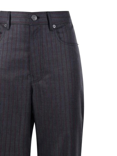 Balenciaga pinstripe trousers - Grey