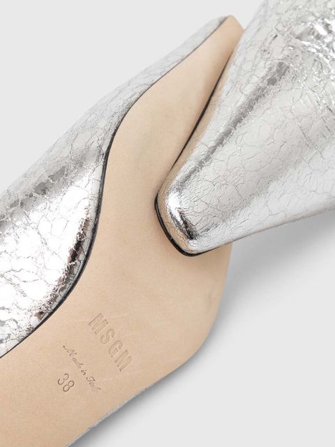 MSGM klapki skórzane