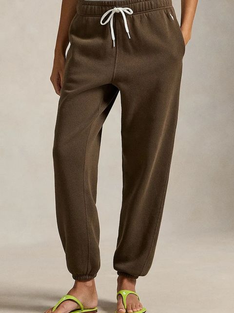 Polo Ralph Lauren spodnie dresowe kolor zielony gładkie 211971700 - zdjęcie produktu nr 1