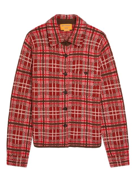 Guest In Residence Dylan plaid shirt - Red - zdjęcie produktu nr 1