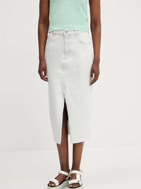 Hugo Blue spódnica jeansowa - zdjęcie produktu nr 1