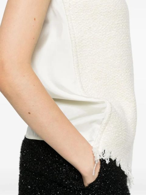 Jil Sander panelled vest - Neutrals