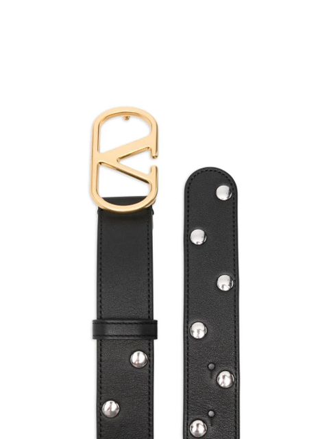 Valentino Garavani VLogo Signature belt - Black - zdjęcie produktu nr 2