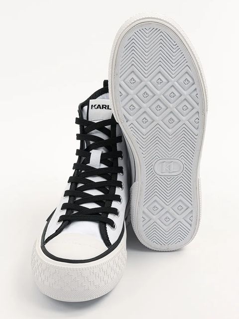 Karl Lagerfeld trampki KAMPUS MAX III kolor biały KL60654T