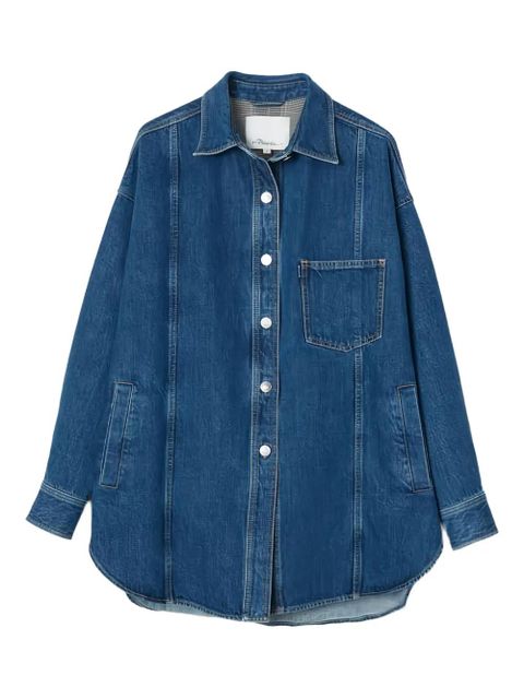 3.1 Phillip Lim cuffed denim shirt - Blue - zdjęcie produktu nr 1