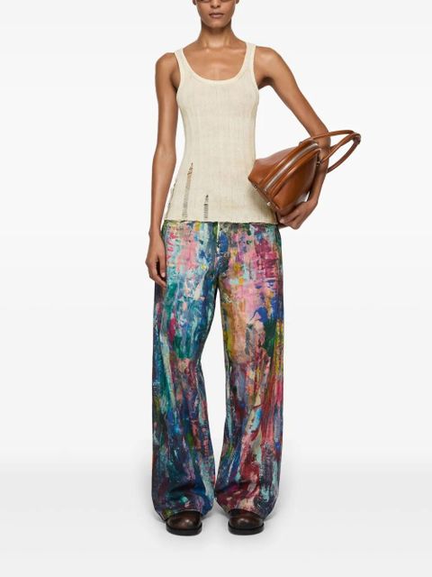 Acne Studios distressed tank top - Neutrals - zdjęcie produktu nr 2