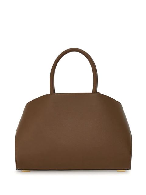 Ferragamo small Hug leather tote bag - Brown