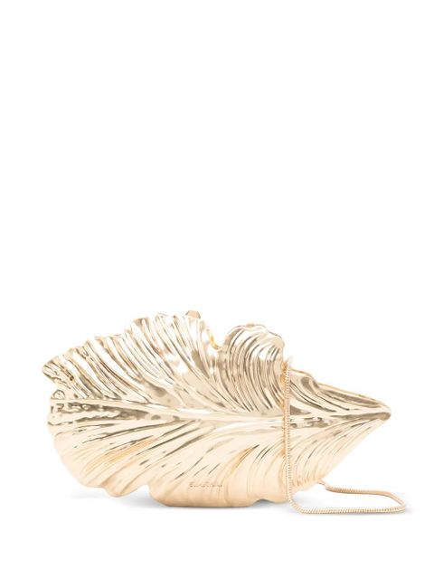 Simkhai Flora clutch bag - Gold