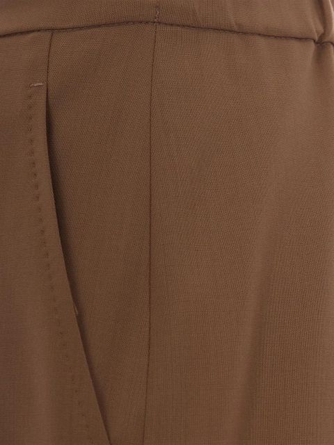 Max Mara Corone drawstring trousers - Brown
