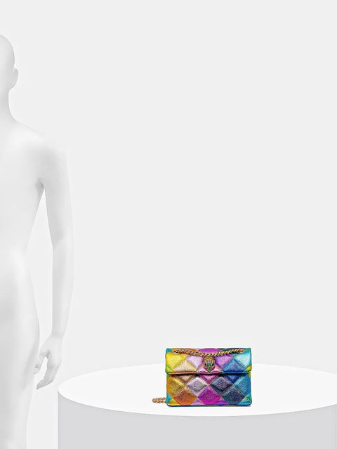 Kurt Geiger London torebka skórzana MINI KENSINGTON kolor multicolor 5017769109