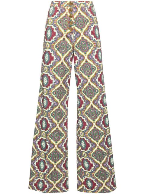 ETRO high-rise flared jeans - White - zdjęcie produktu nr 1
