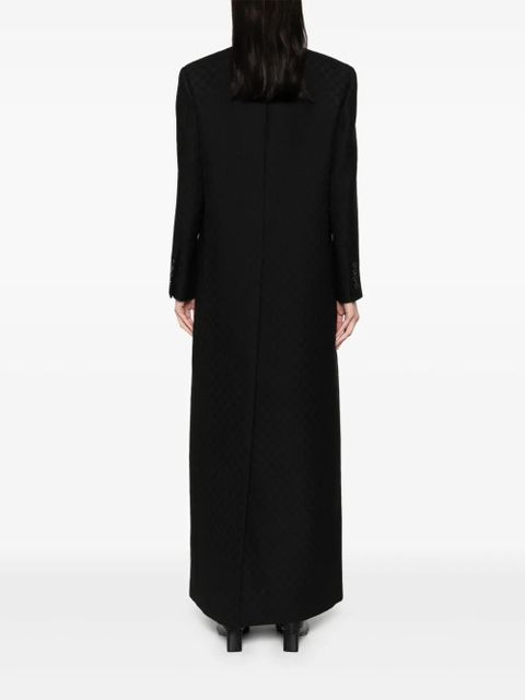 Gucci double-breasted coat - Black