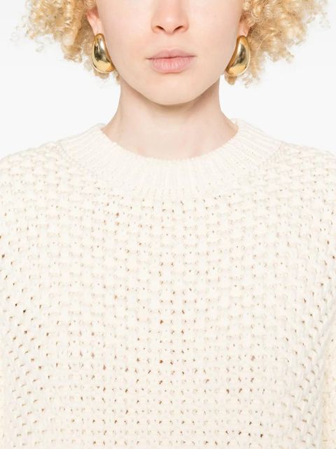 ANINE BING Sydney sweater - White