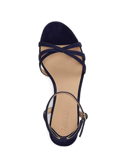 Lauren Ralph Lauren leather sandals - Blue