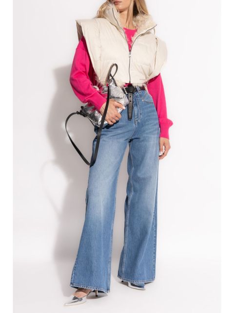 MARANT ÉTOILE Hoodiali reversible vest - Neutrals - zdjęcie produktu nr 2