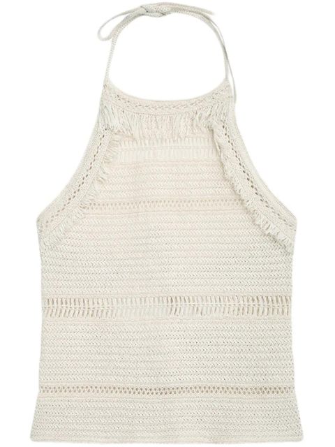 MARANT ÉTOILE Araliane top - White - zdjęcie produktu nr 1