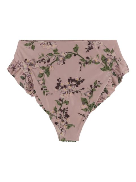 Agua By Agua Bendita Jengibre Wisteria bikini briefs - Pink - zdjęcie produktu nr 2
