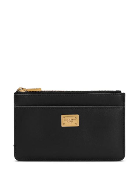 Dolce & Gabbana leather cardholder - Black - zdjęcie produktu nr 1