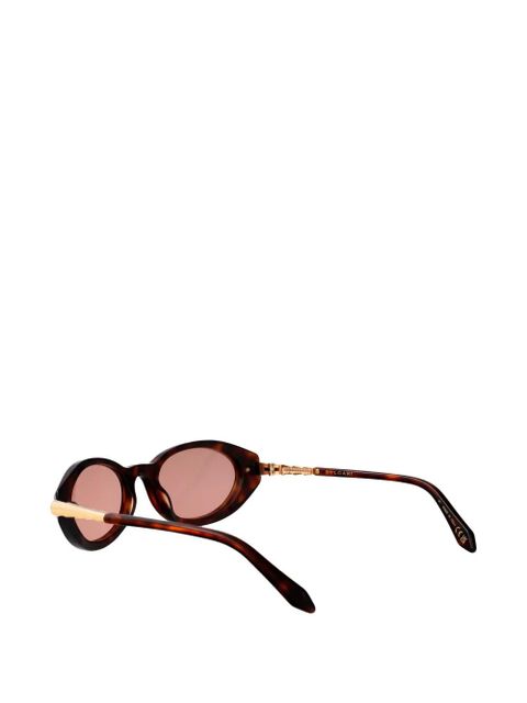 Bvlgari cat-eye sunglasses - Brown
