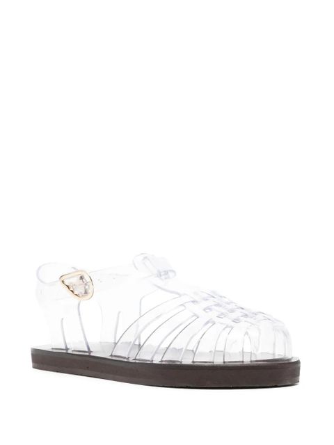 Ancient Greek Sandals Homeria Jelly flat sandals - White
