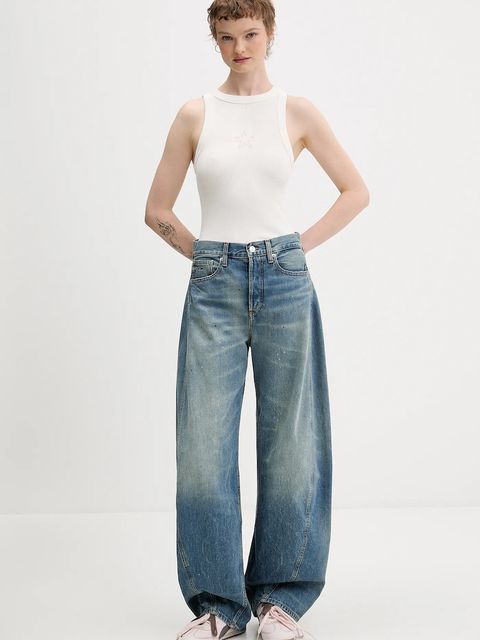 Guess Jeans top kolor beżowy W6RP23 KA0H1 - zdjęcie produktu nr 2