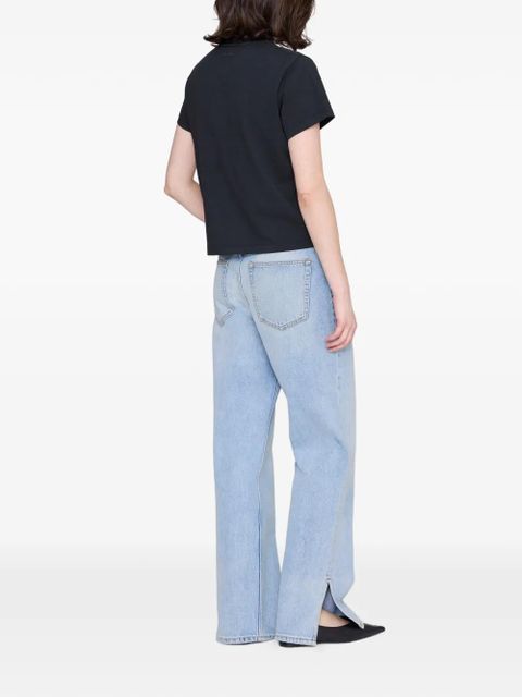 ANINE BING Shelley graphic T-shirt - Black