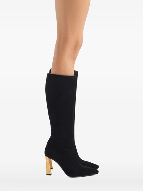 Giuseppe Zanotti suede knee-high boots - Black