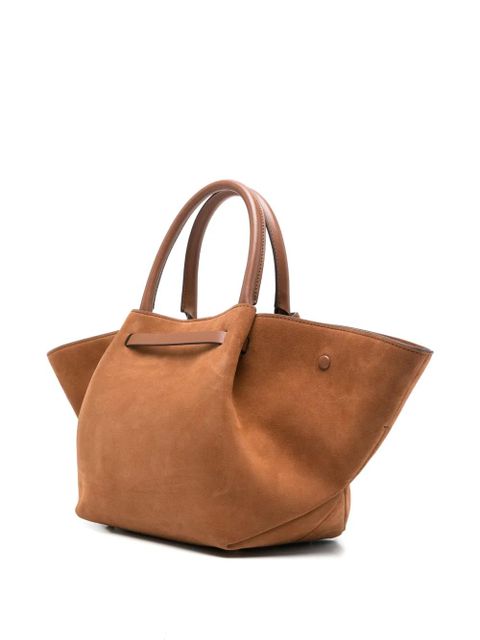 DeMellier medium New York buckled tote bag - Brown