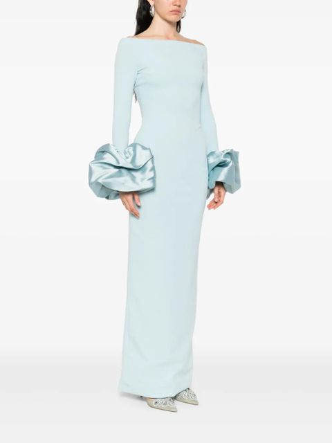 Solace London Talia gown - Blue