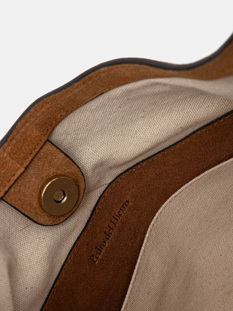 Pedro del Hierro torebka zamszowa